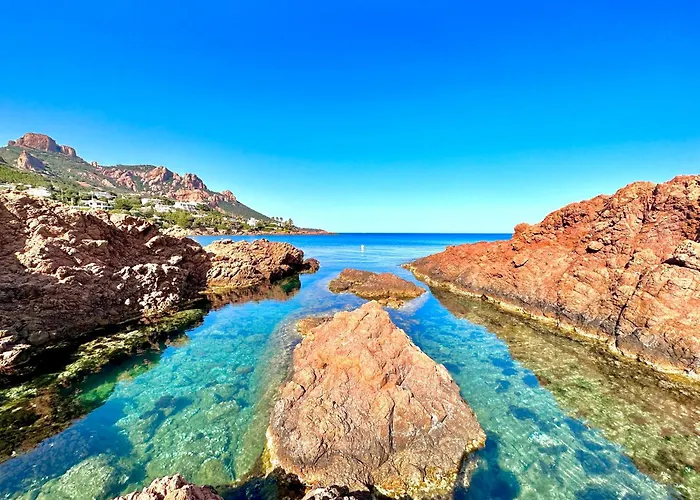 Superbe 4 Couchages Avec Terrasse - Clim - 50m De La Сен-Рафаель